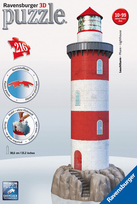 Puzzle 3D - Latarnia morska
