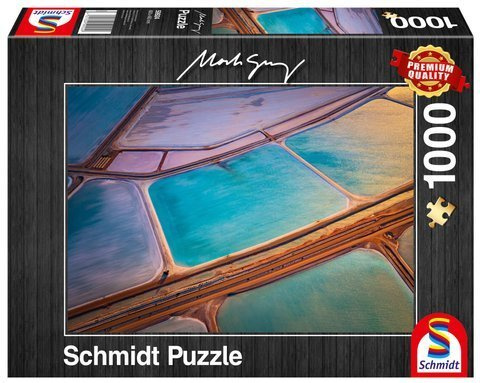 PQ Puzzle 1000 el. MARK GRAY Pastelowa mozaika