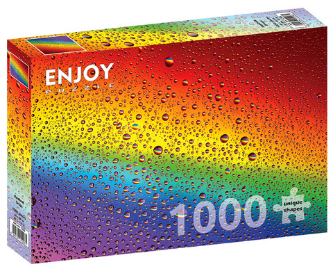 Puzzle 1000 el. Tęczowe krople
