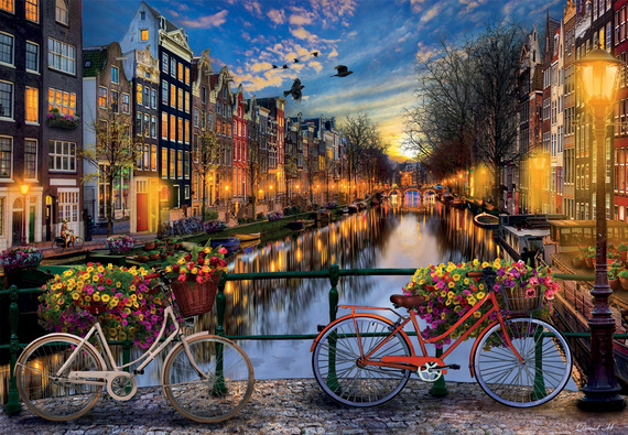 Puzzle 2000 el. Amsterdam / Holandia