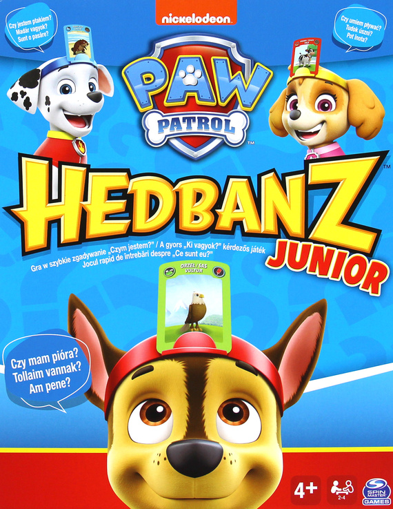 Hedbanz Junior Psi Patrol OUTLET