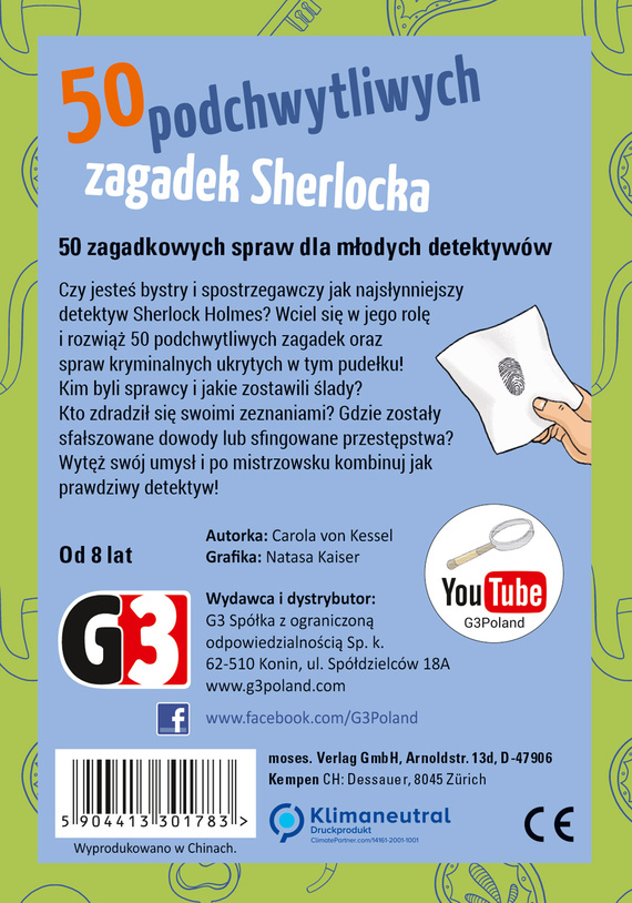 50 podchwytliwych zagadek Sherlocka