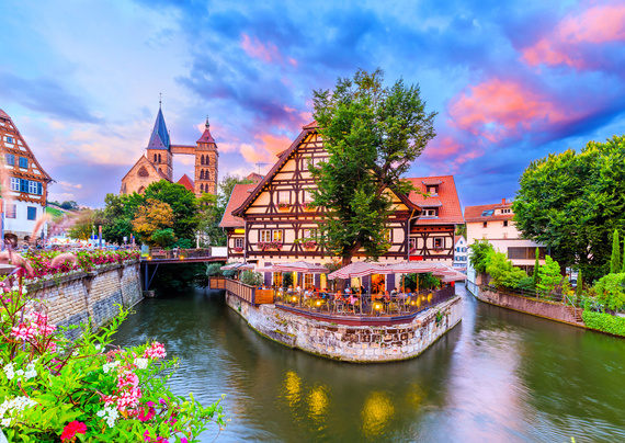 Puzzle 1000 el. Esslingen am Necker / Niemcy