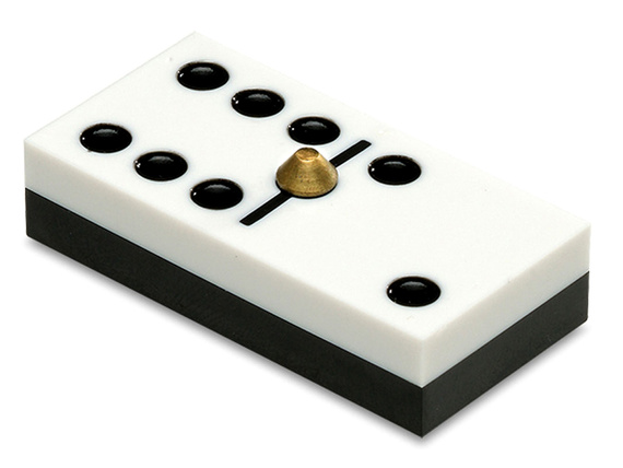 Domino 6-oczkowe (w drewnianym pudełku) (250)