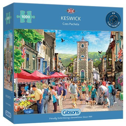 Puzzle 1000 el. Keswick / Kumbria / Anglia
