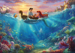 PQ Puzzle 500 el. THOMAS KINKADE Mała Syrenka (puszka)