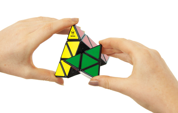 Pyraminx - łamigłówka Recent Toys - poziom 3/5
