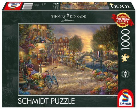 PQ Puzzle 1000 el. THOMAS KINKADE Amsterdam / Niderlandy