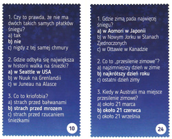 Dzieci kontra Rodzice - Zimowe zagadki