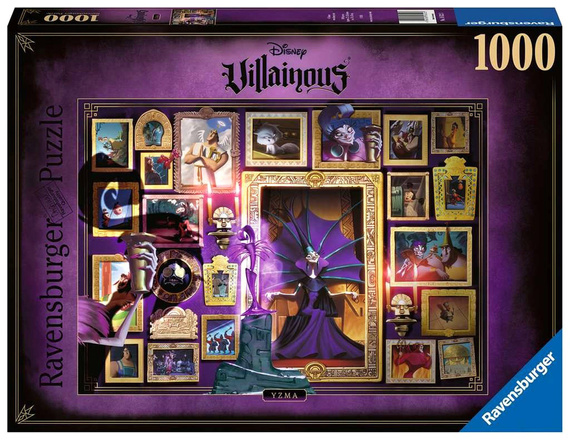 Puzzle 1000 el. Nowe szaty króla (Złoczyńcy Disneya - Yzma)