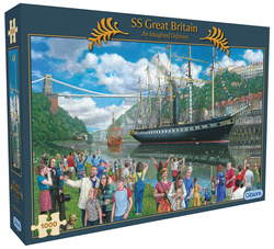 Puzzle 1000 el. Statek SS Great Britain