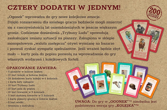 Kolejka: dodatek Ogonek