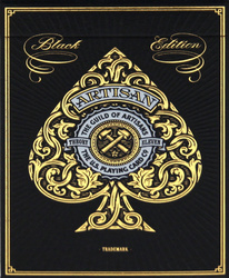 Karty Artisan (czarne) (Premium) (Bicycle)