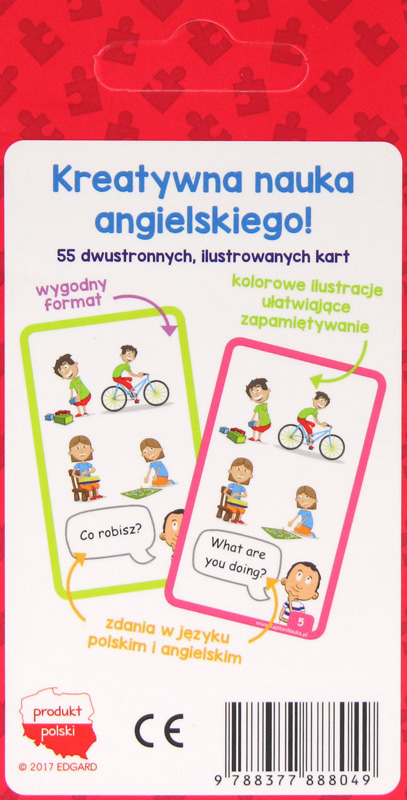 Karty edukacyjne - Język angielski. Pierwsze zdania i zwroty