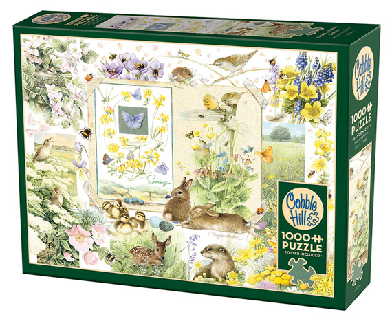 Puzzle 1000 el. Dziennik przyrodniczy: Wiosna