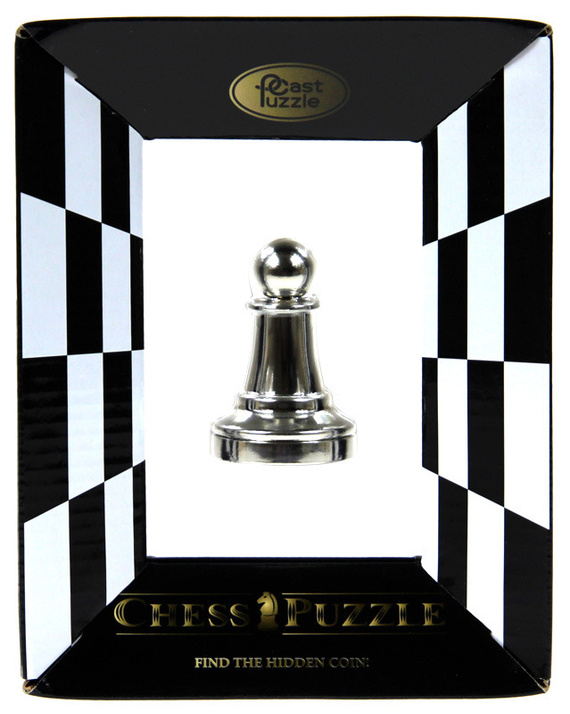 Seria Szachy (Silver) - Łamigłówka Cast Pawn (Pion)