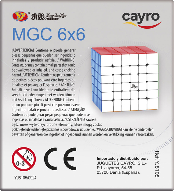 Kostka MGC 6x6x6 (YJ8105)