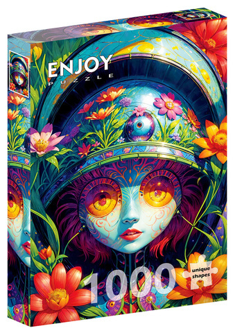 Puzzle 1000 el. Kwiecista wojowniczka