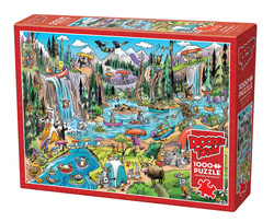 Puzzle 1000 el. Weekend w kajaku