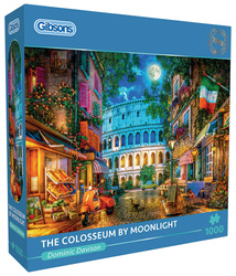 Puzzle 1000 el. Koloseum w blasku księżyca / Rzym / Włochy