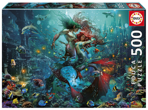 Puzzle 500 el. Atlantyda