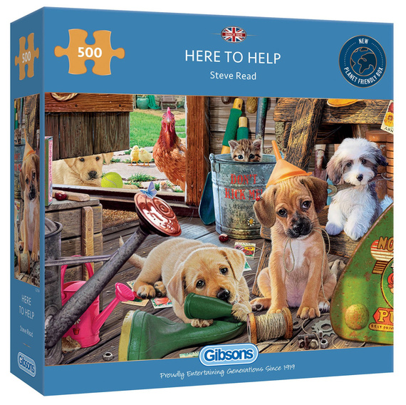 Puzzle 500 el. Chcemy pomóc