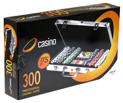 Żetony pokerowe 300 szt. 11.5 g (DR-300)