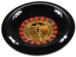 Ruletka plastikowa złota śr. 25 cm (HG - 620402)