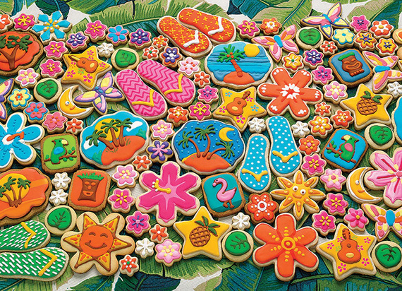 Puzzle 1000 el. Tropikalne ciasteczka OUTLET
