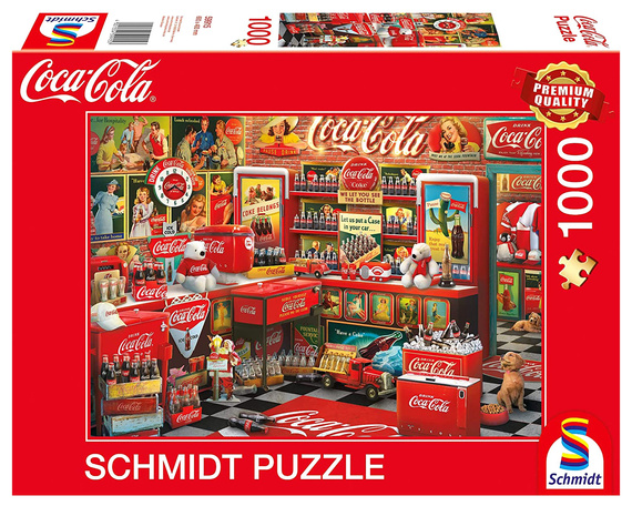 PQ Puzzle 1000 el. COCA-COLA Nostalgia OUTLET