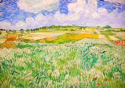 Puzzle 1000 el. Równina w pobliżu Auvers, Vincent van Gogh