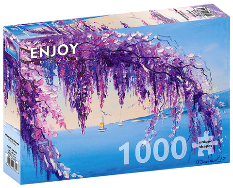 Puzzle 1000 el. Wisteria nad morzem