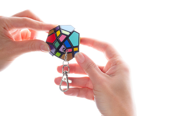 MINI Skewb - łamigłówka brelok Recent Toys - poziom 4,5/5