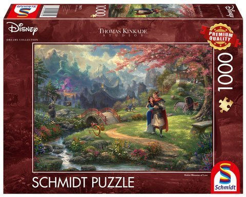 PQ Puzzle 1000 el. THOMAS KINKADE Mulan (Disney)