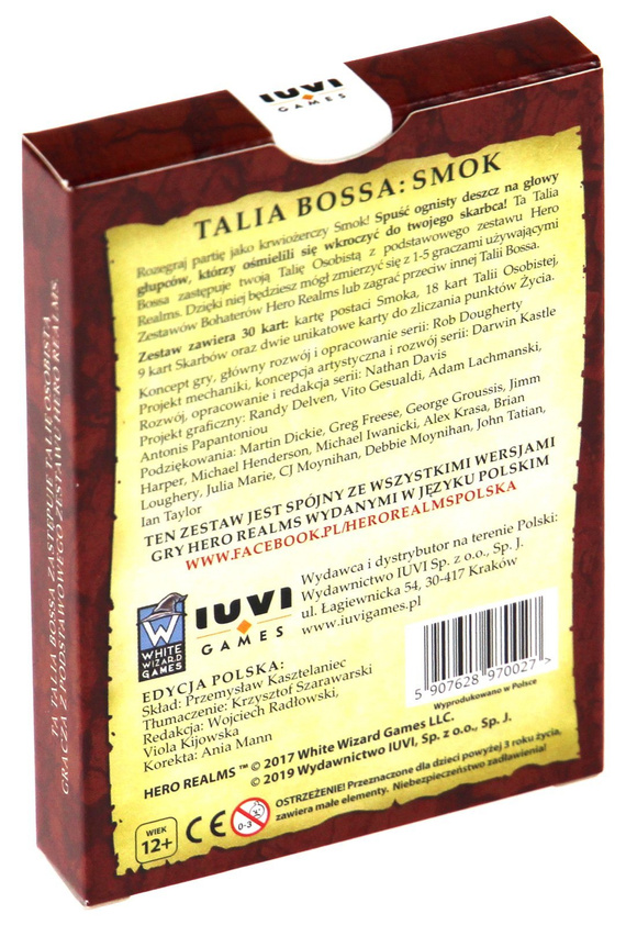Hero Realms: Talia Bossa - Smok
