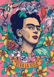 Puzzle 500 el. Viva La Vida, Frida Kahlo