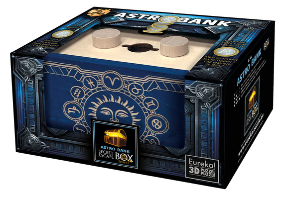 Łamigłówka ESCAPE BOX - Astro Bank Secret - poziom 2,5/4