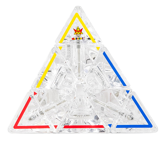 Pyraminx Crystal (edycja limitowana) - łamigłówka Recent Toys - poziom 3/5