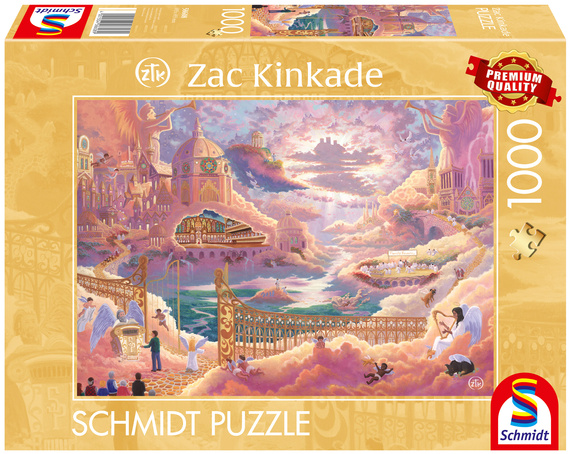 PQ Puzzle 1000 el. ZAC KINKADE Królestwo niebieskie