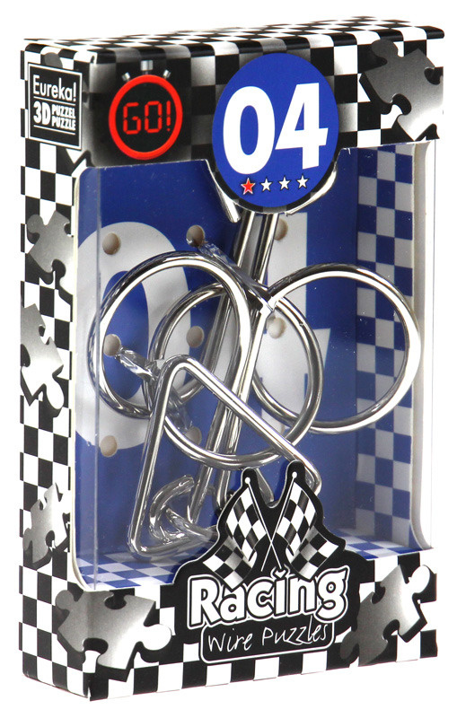 Łamigłówka druciana RACING nr 04 - poziom 1/4