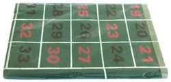 Mata do gry w ruletkę 180x90 cm (HG)