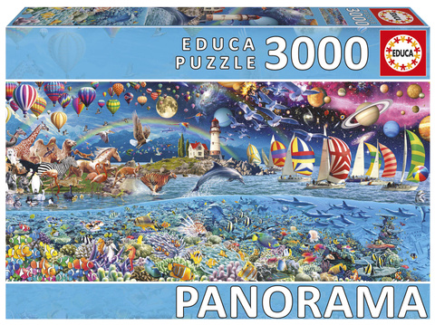 Puzzle 3000 el. Życie (panorama)