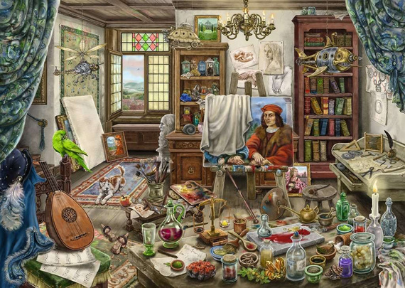 Puzzle EXIT - Pracownia artystyczna