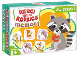 Dzieci kontra Rodzice - Memory zwierzaki