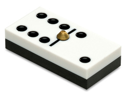 Domino 6-oczkowe (w drewnianym pudełku) (250)