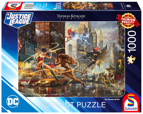 PQ Puzzle 1000 el. THOMAS KINKADE Kobiety z uniwersum DC Comics (DC)