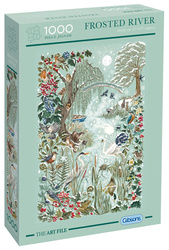 Puzzle 1000 el. Zamarznięta rzeka