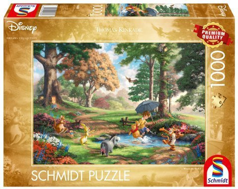 PQ Puzzle 1000 el. THOMAS KINKADE Kubuś Puchatek (Disney)