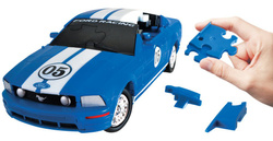Puzzle 3D CARS - Ford Mustang - poziom 3/4 OUTLET