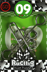 Łamigłówka druciana RACING nr 09 - poziom 2/4